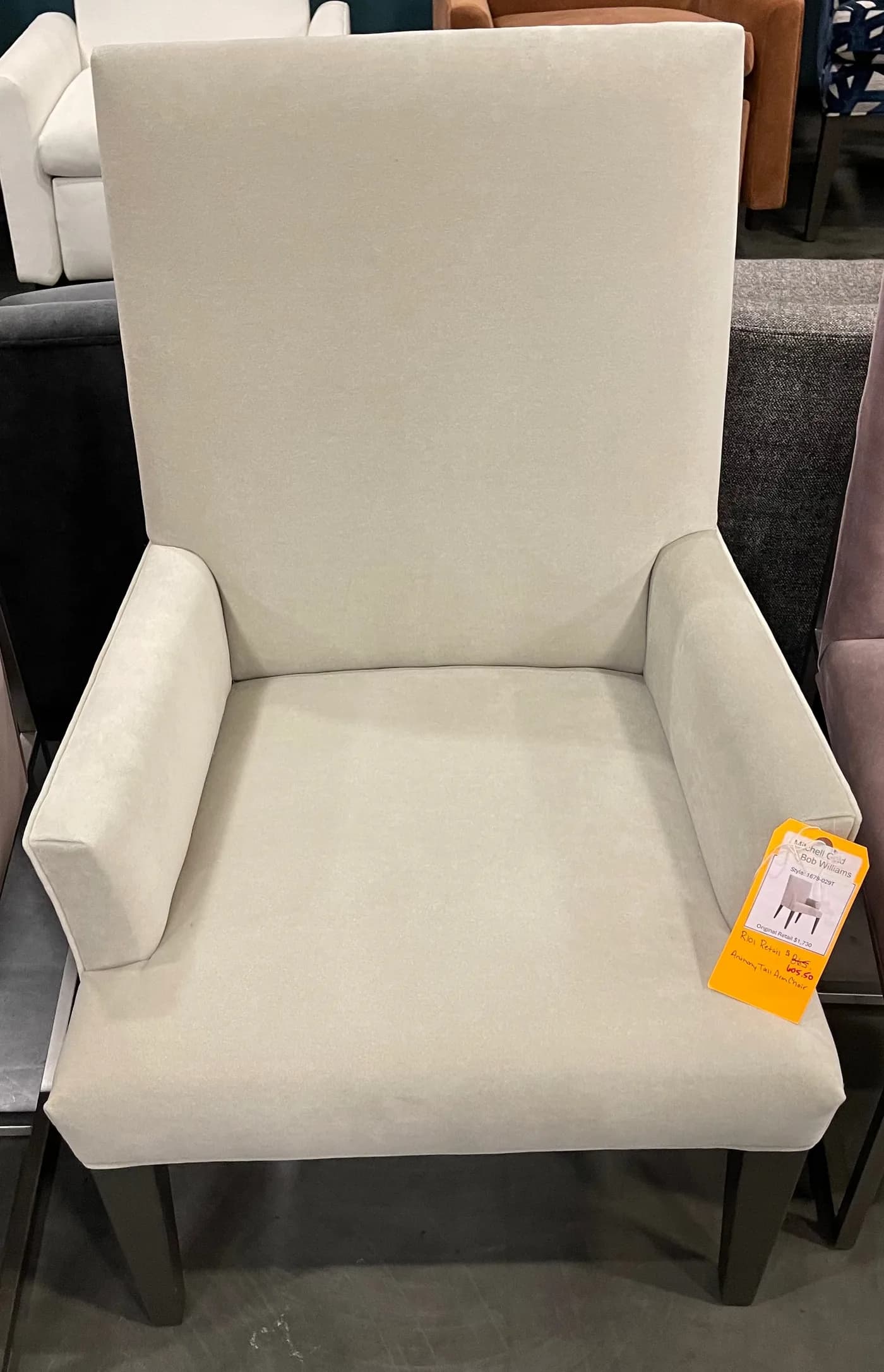 Mitchell Gold + Bob Williams Anthony Tall Armchair — additional view 2
