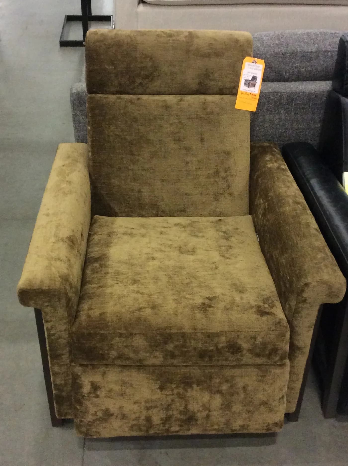 Mitchell Gold + Bob Williams Arlen Electric Recliner with Vintage Chenille — additional view 2