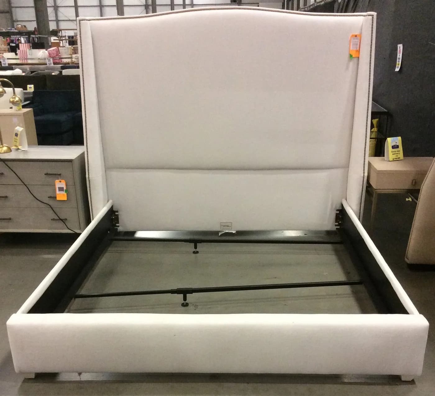 Mitchell Gold + Bob Williams Celina King Bed with Performance Linen — additional view 2