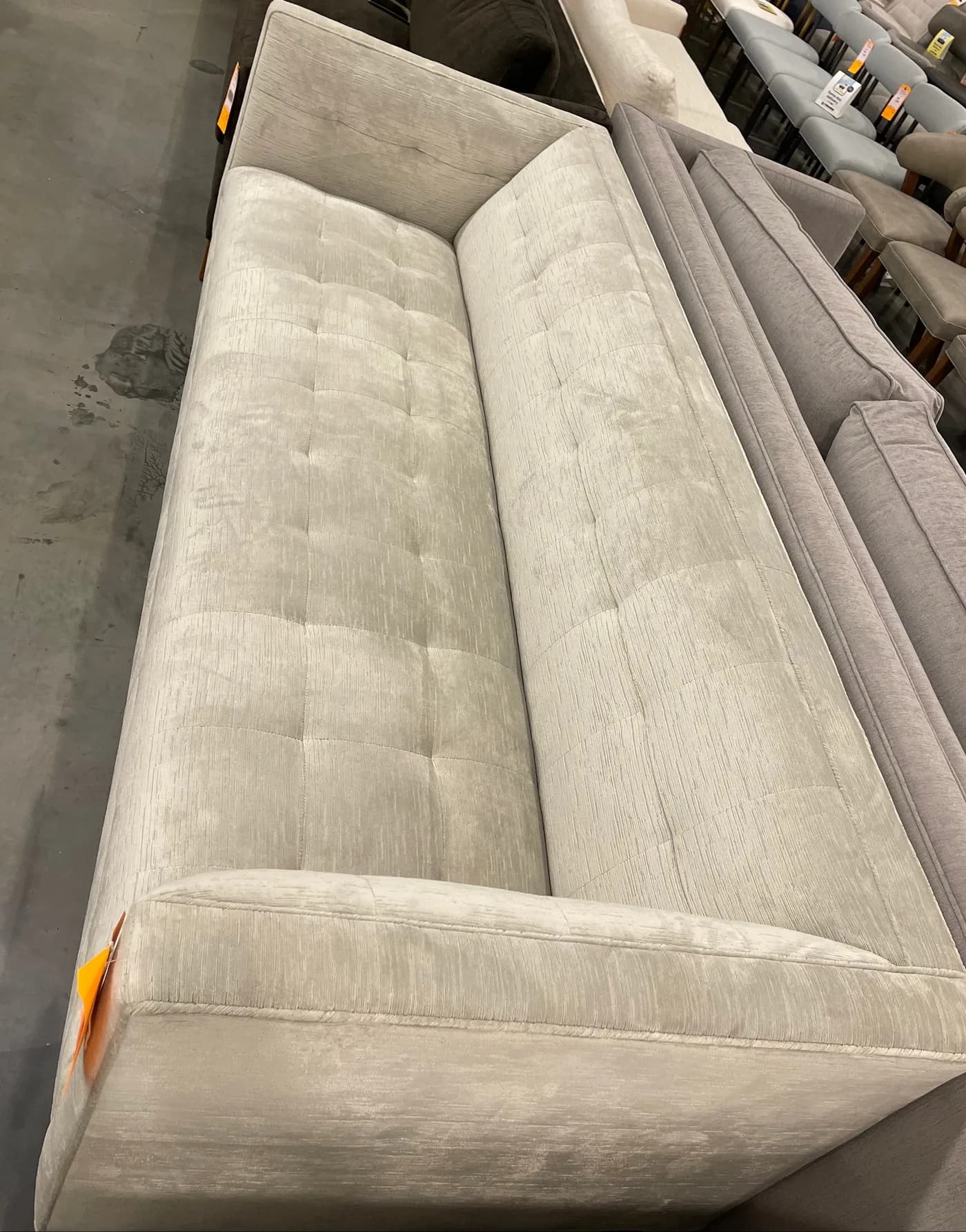 Mitchell Gold + Bob Williams Kennedy 90 Sofa with Performance Vintage Velvet — additional view 2