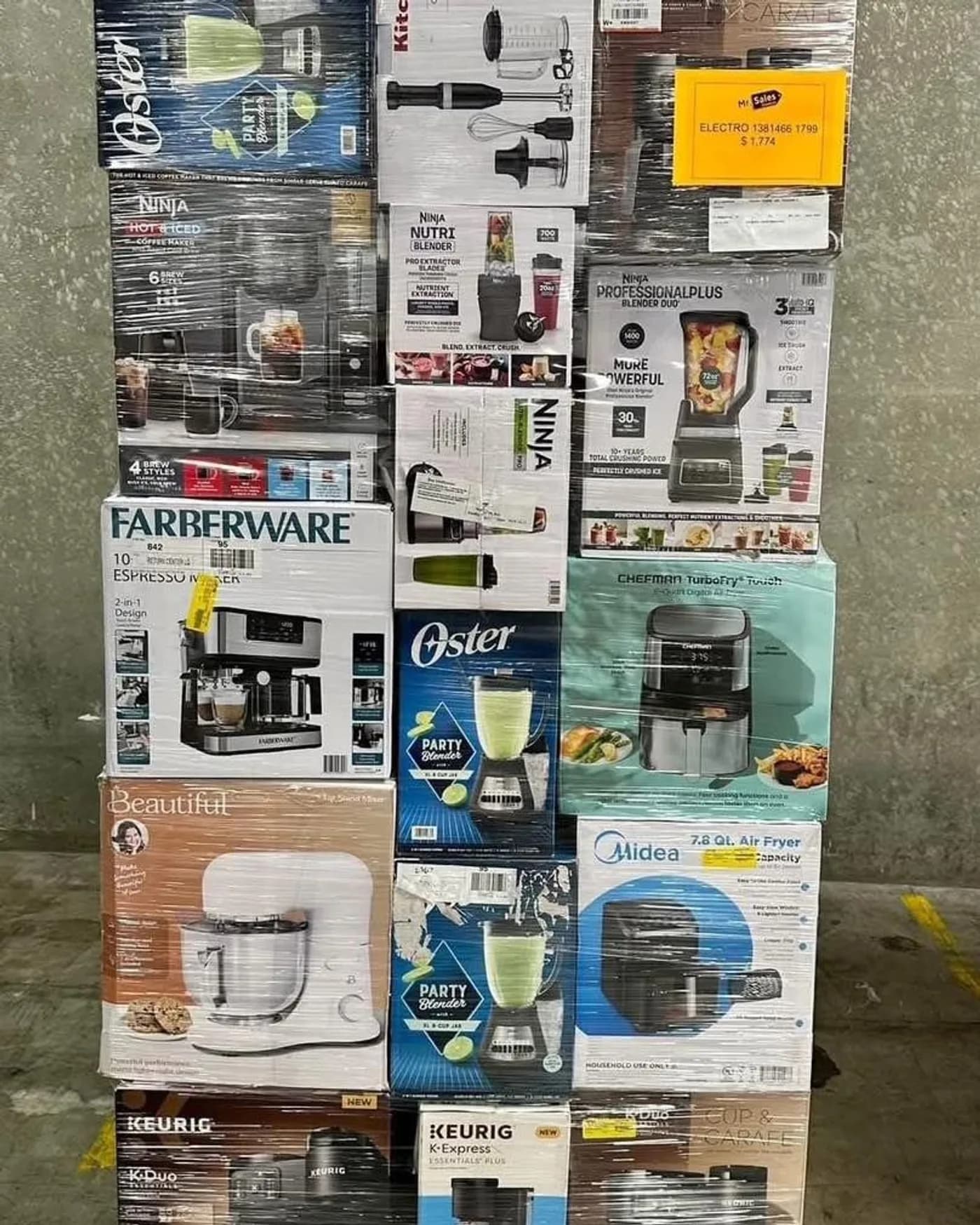Kitchen Appliance Pallet, 150 Units (Large Lot) — additional view 2