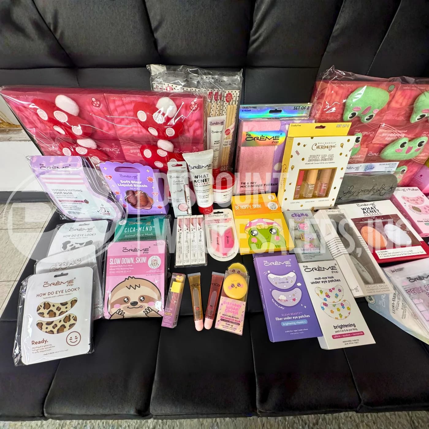 The Creme Shop Wholesale K-Beauty Pallet — full lot photo