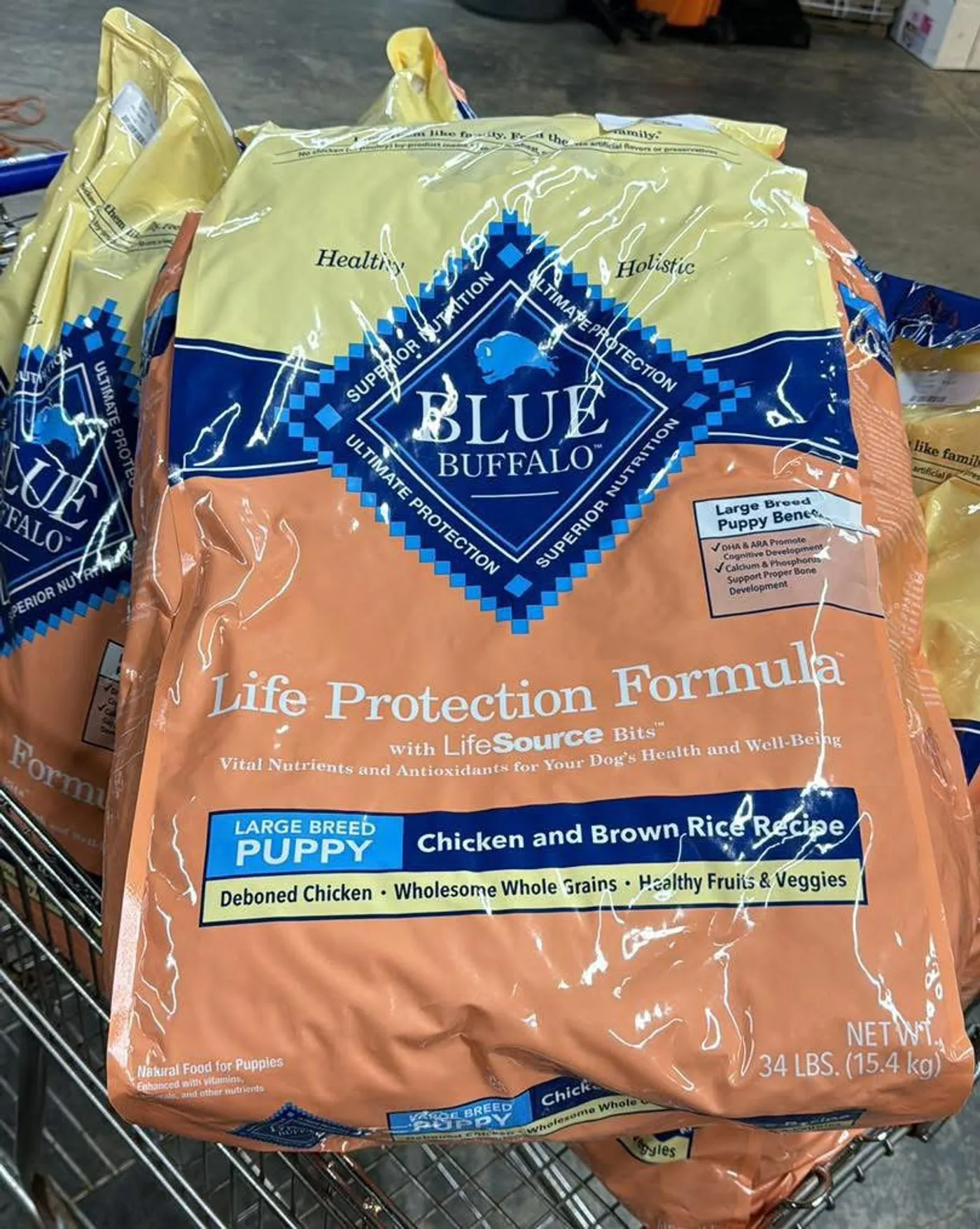 Wholesale Dog Food Pallet (50 Bags & Cases) — full lot photo